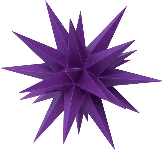 Hernhuter Stern violett