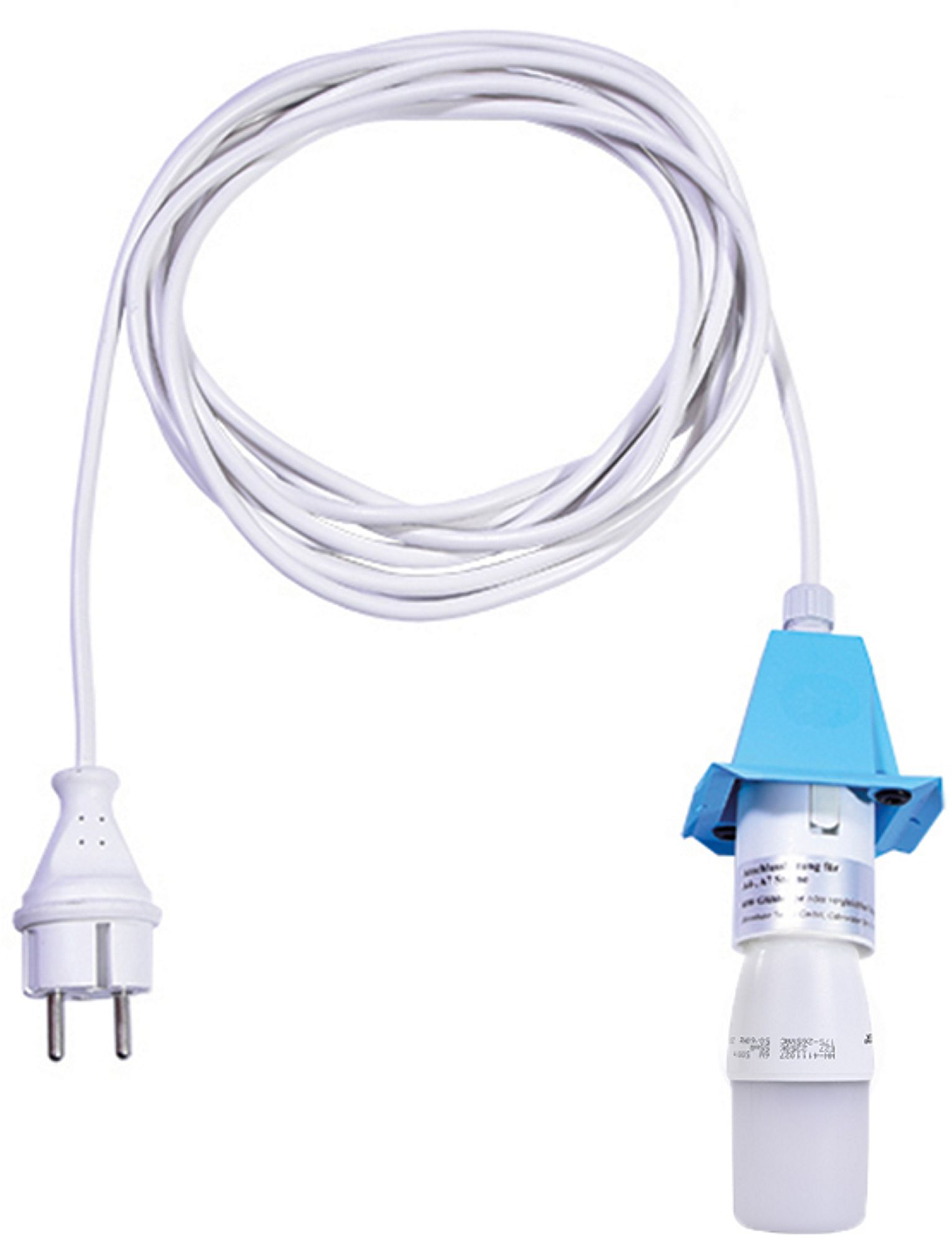 Kabel für A4/A7 - weißes Kabel 5m, Deckel blau