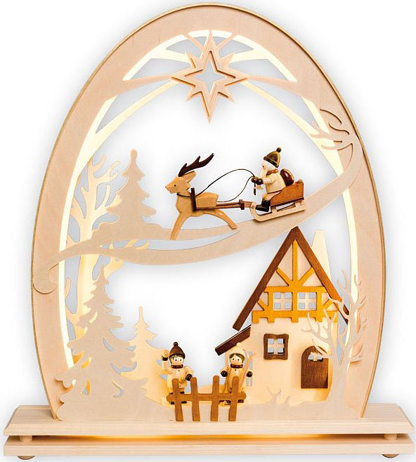 Schwibbogen Nikolaus - LED