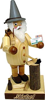 Räuchermännchen Holzmichel in Natur Räuchermännchen Holzmichel in Natur
