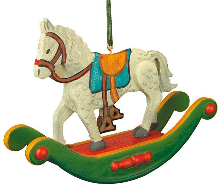 Baumbehang Schaukelpferd