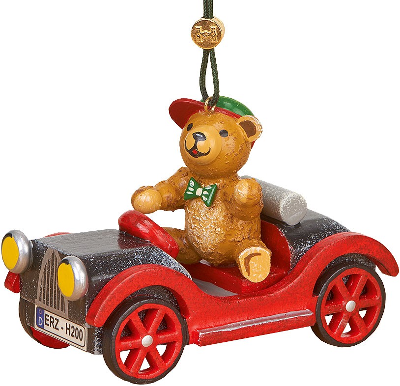 Baumbehang Auto mit Teddy