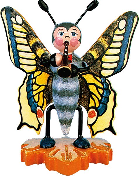 Käfer - Schmetterling Schwalbenschwanz - Flöte