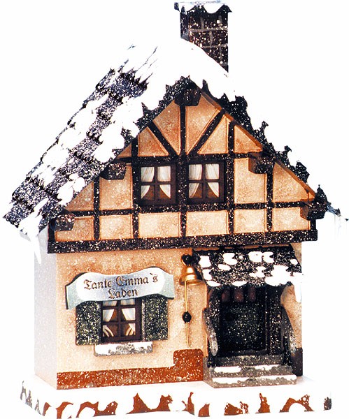 Winterkinder - Winterhaus Tante-Emma-Laden