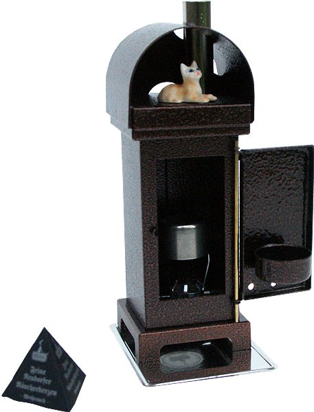 Kaminräucherkerzenofen - Der Dekorative, kupfer Kaminräucherkerzenofen - Der Dekorative, kupfer