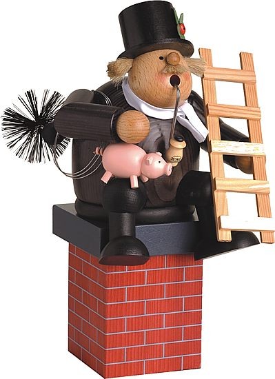 Kantenhocker Schornsteinfeger, Glücksbringer Kantenhocker Schornsteinfeger, Glücksbringer