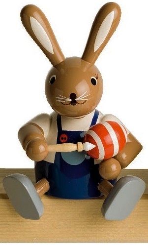 Hase Kantenhocker Eiermaler Hase Kantenhocker Eiermaler