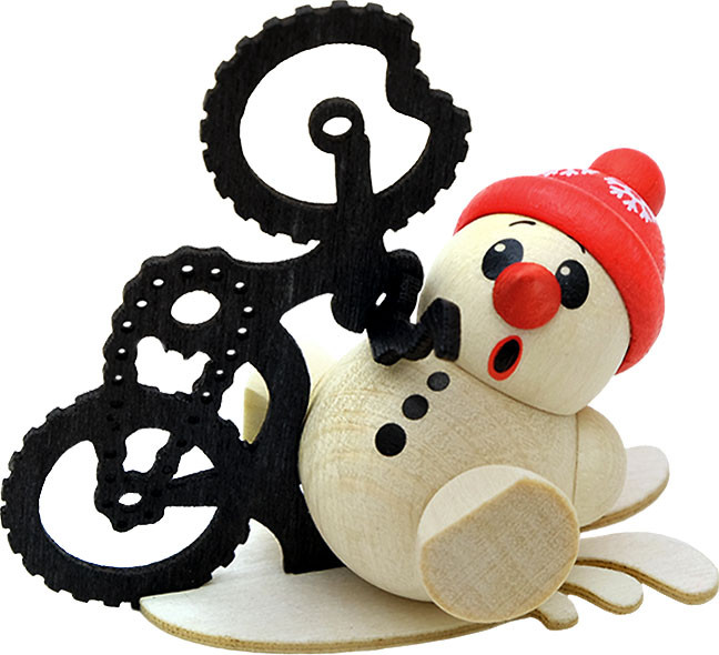 Holzfigur Cool Man - Sturz