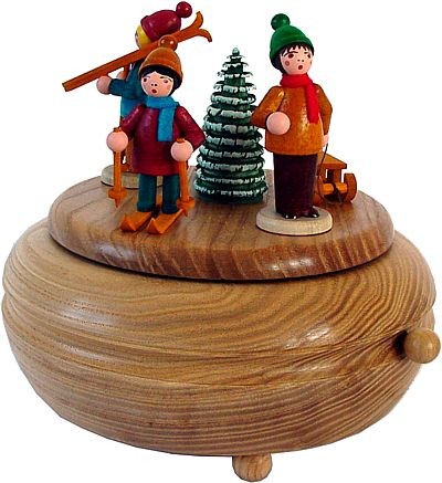 Spieldose Kinder Wintersport Spieldose Kinder Wintersport