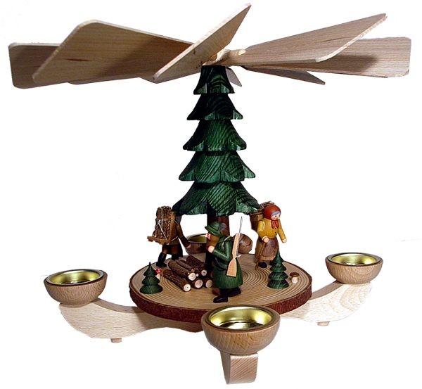 Pyramide mit Waldleuten Pyramide mit Waldleuten