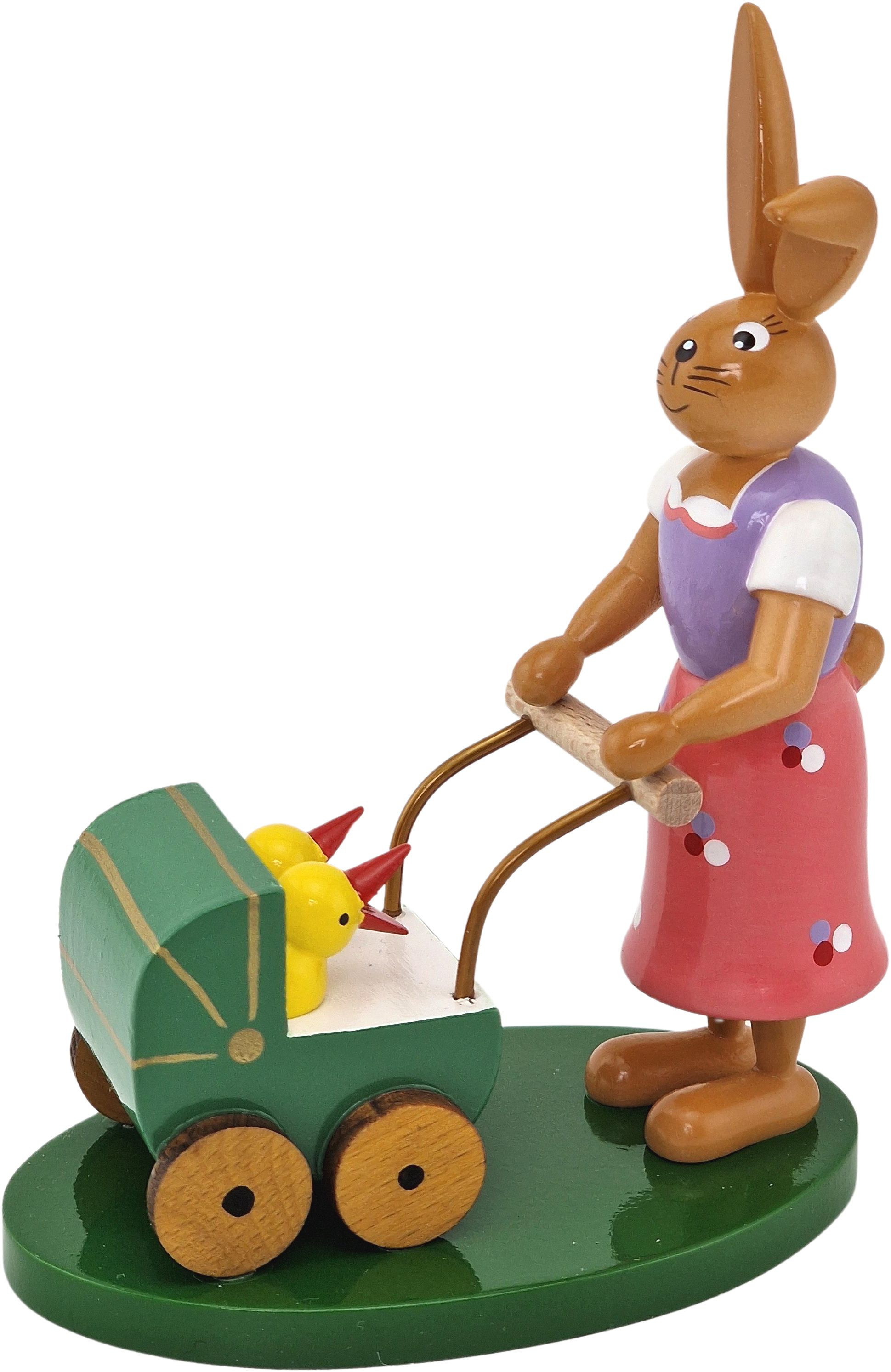 Knickohrhase - Häsin mit Kutsche