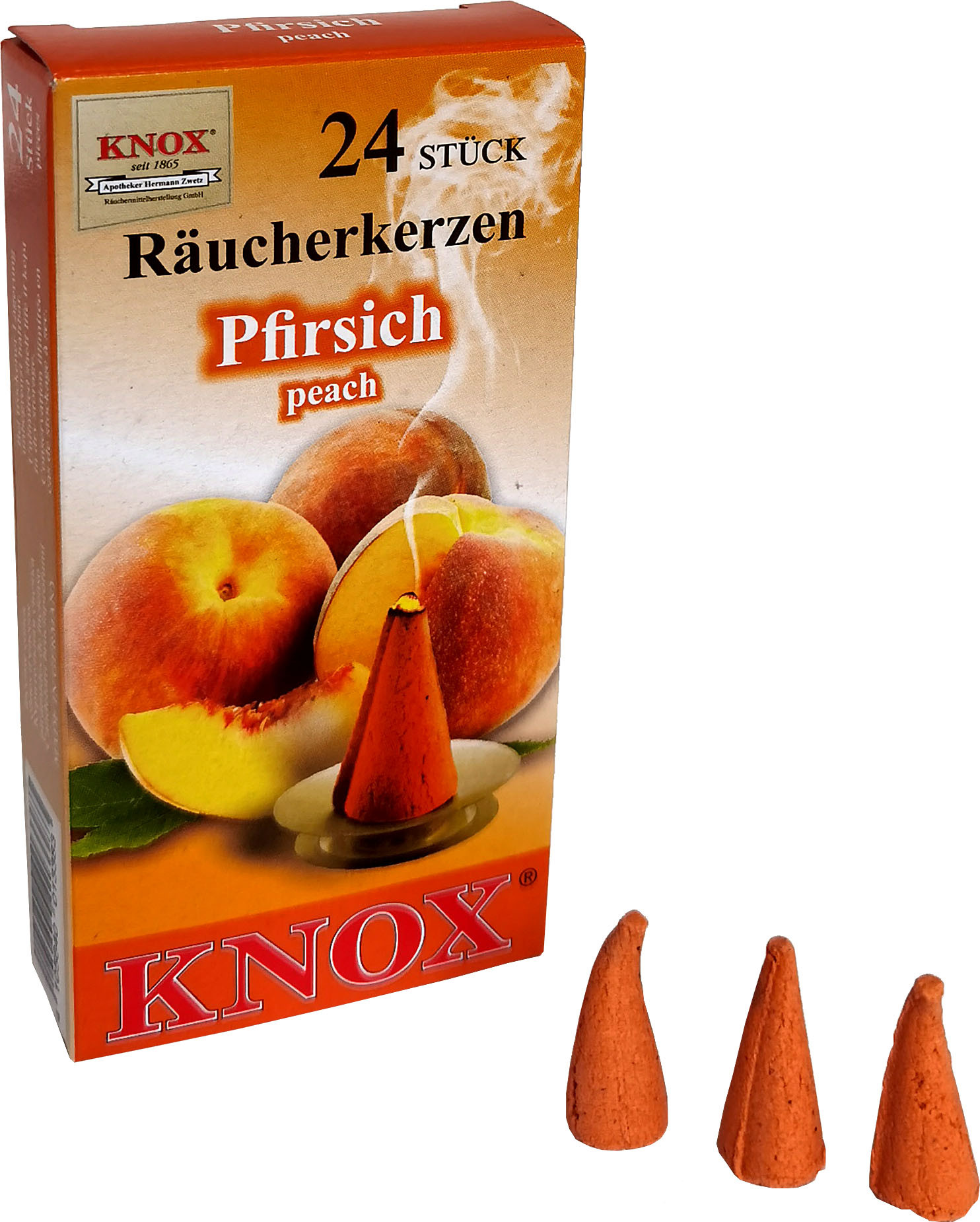 KNOX Räucherkerzchen - Pfirsich