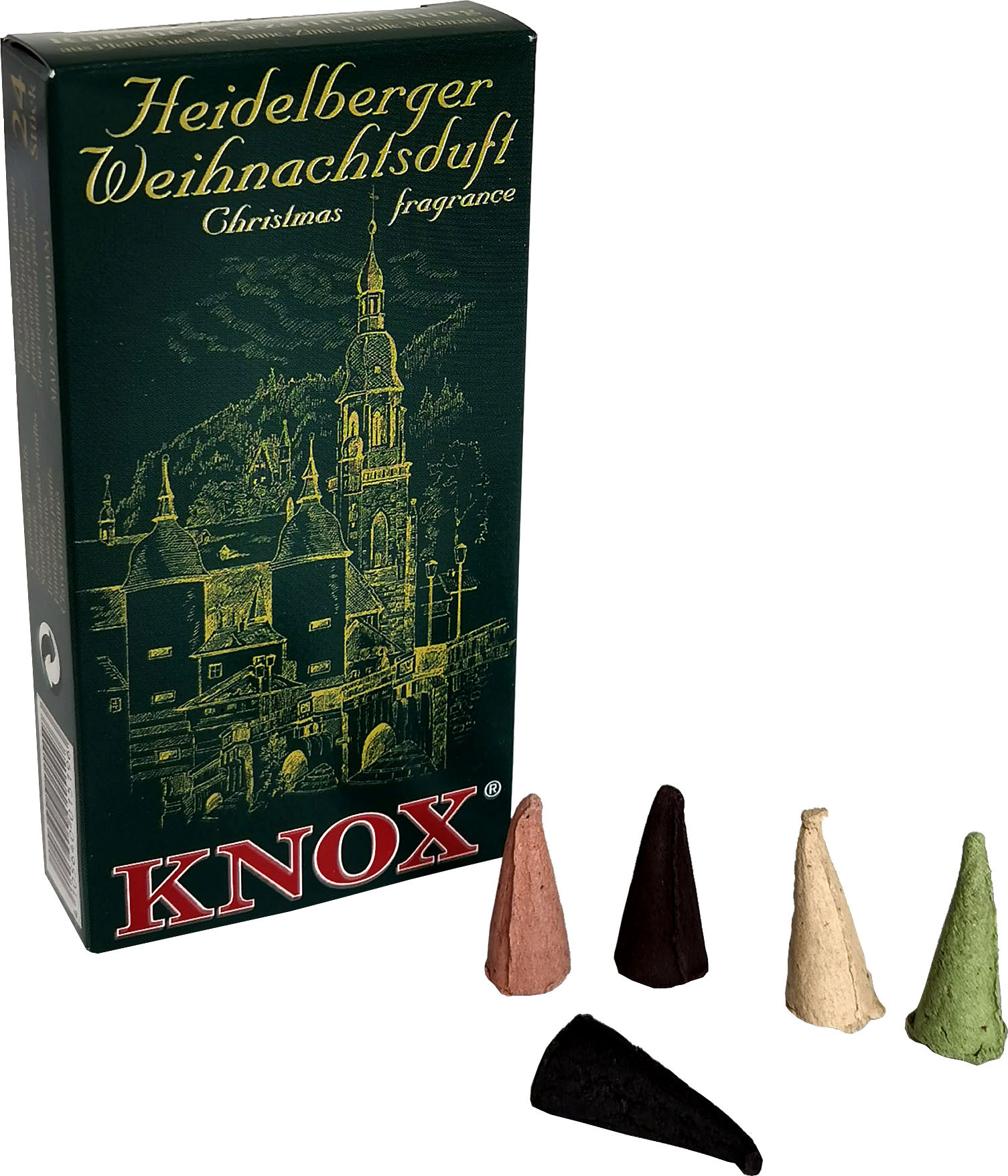 KNOX Räucherkerzchen - Städteduft - Heidelberger Weihnachtsduft