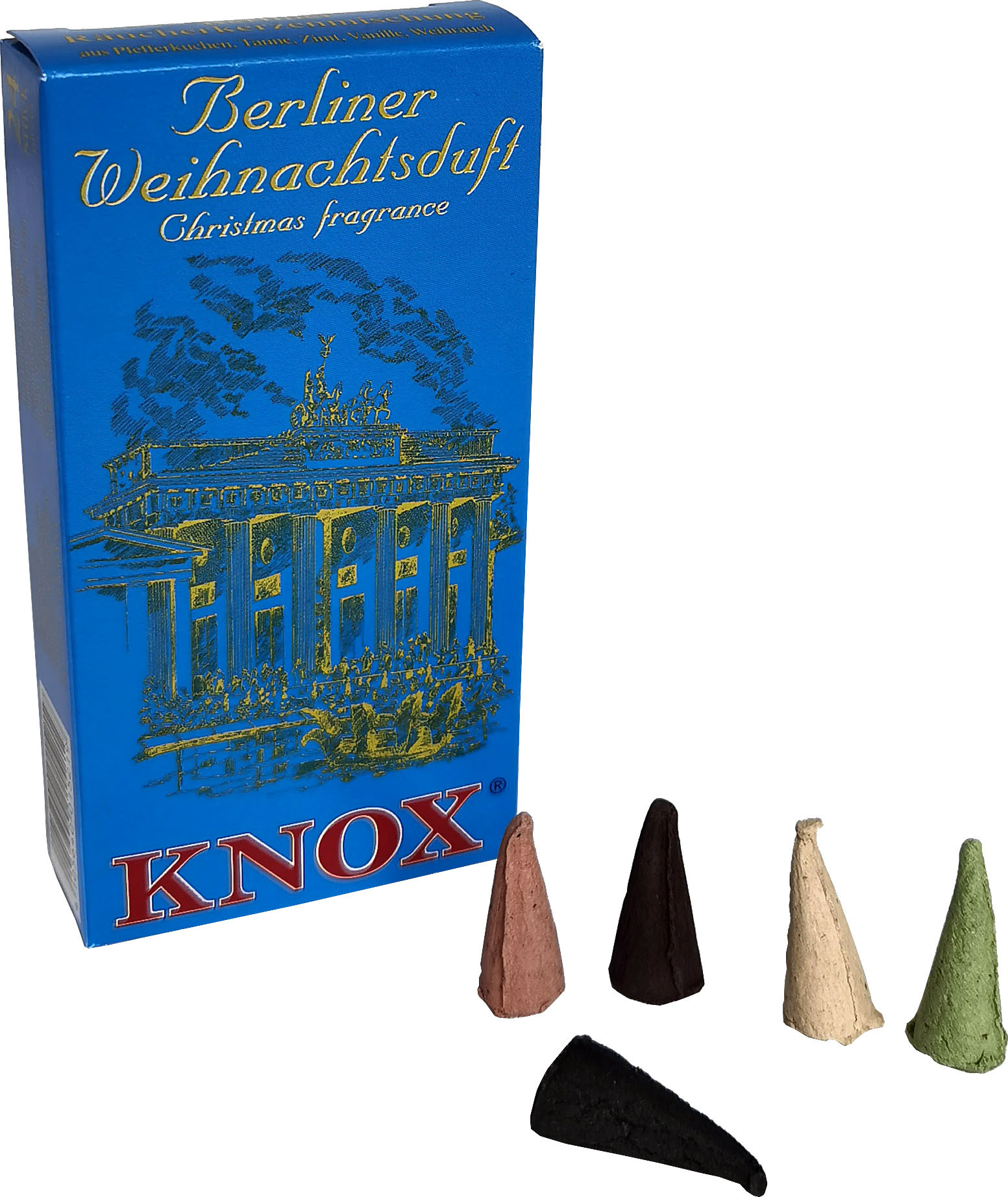 KNOX Räucherkerzchen - Städteduft - Berliner Weihnachtsduft