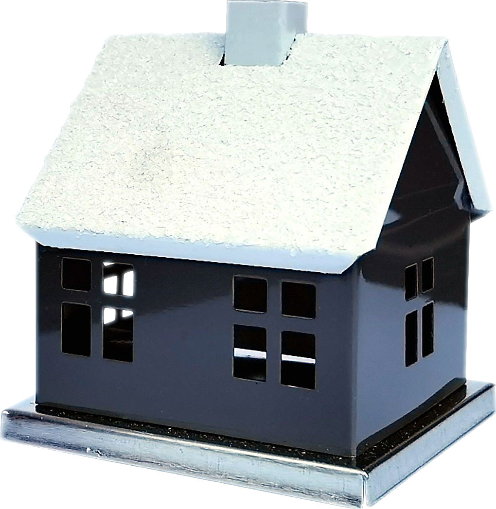 Räucherhaus, unifarben - grau Räucherhaus, unifarben - grau