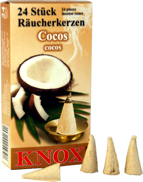 KNOX Räucherkerzchen - Cocos