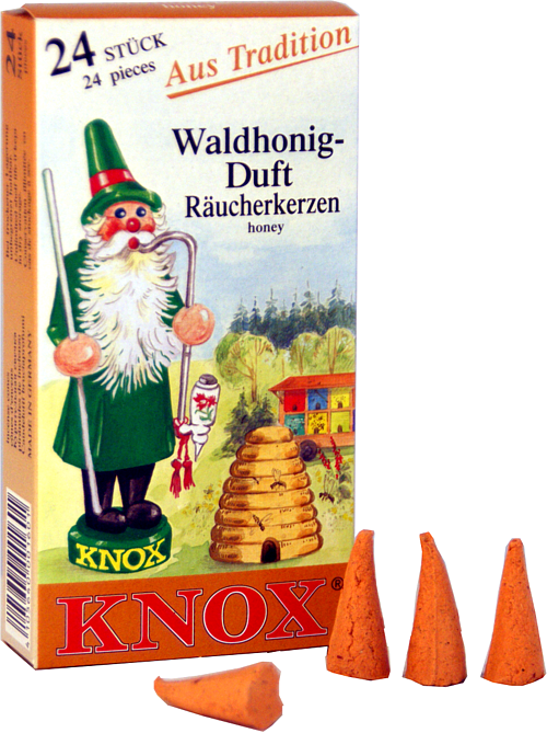 KNOX Räucherkerzchen - Waldhonig