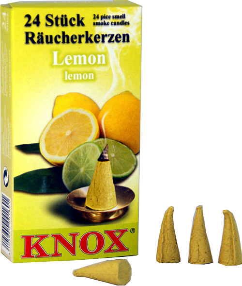 KNOX Räucherkerzchen - Lemon