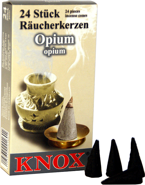 KNOX Räucherkerzchen - Opium