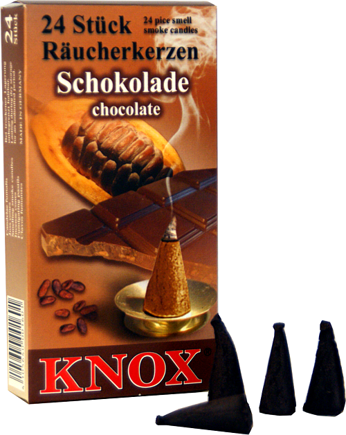 KNOX Räucherkerzchen - Schokolade