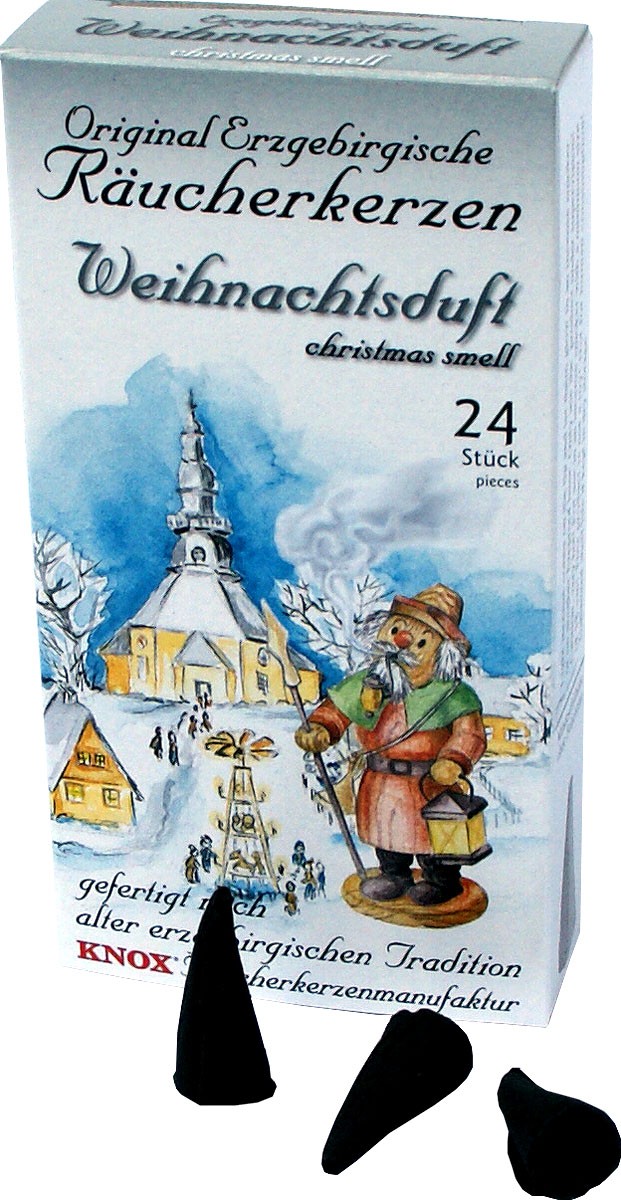 KNOX original erzgebirgische Räucherkerzchen - Weihnachtsduft