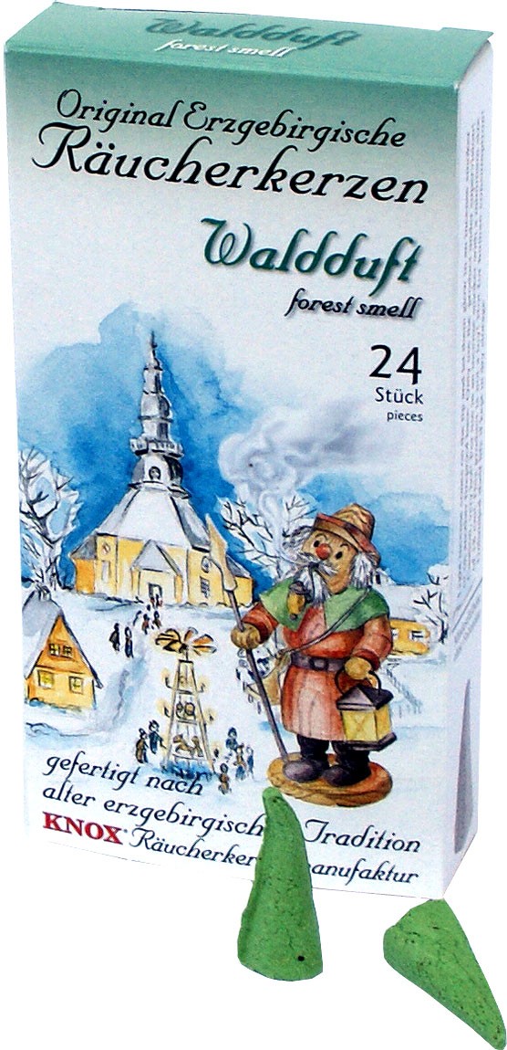 KNOX original erzgebirgische Räucherkerzen - Waldduft KNOX original erzgebirgische Räucherkerzen - Waldduft