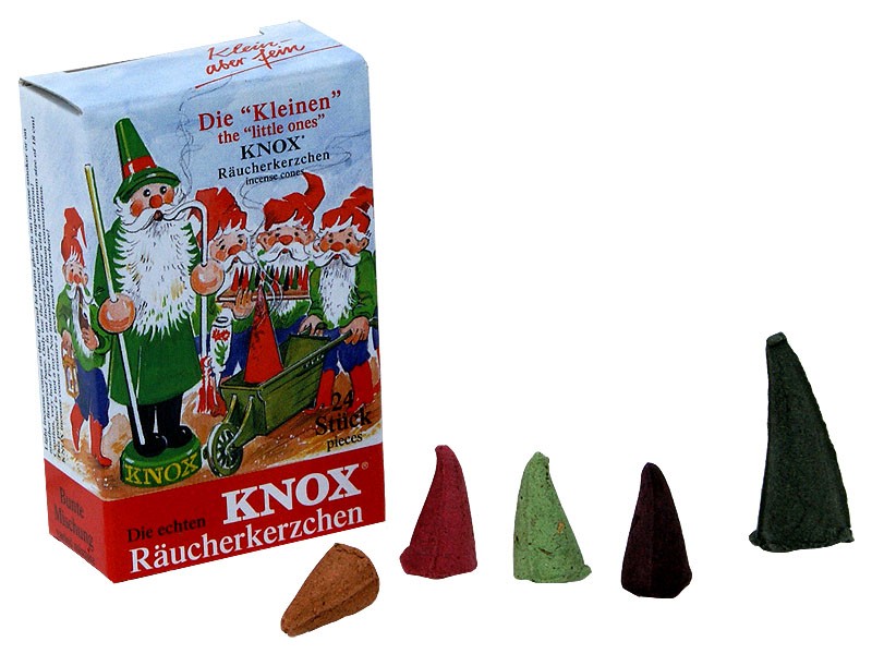 KNOX Mini-Räucherkerzchen Bunte Mischung KNOX Mini-Räucherkerzchen Bunte Mischung