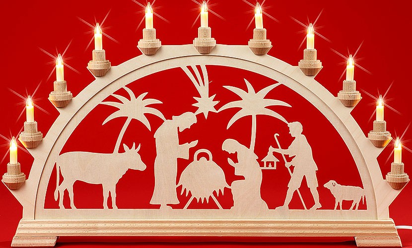 Schwibbogen Christgeburt alt Schwibbogen Christgeburt alt