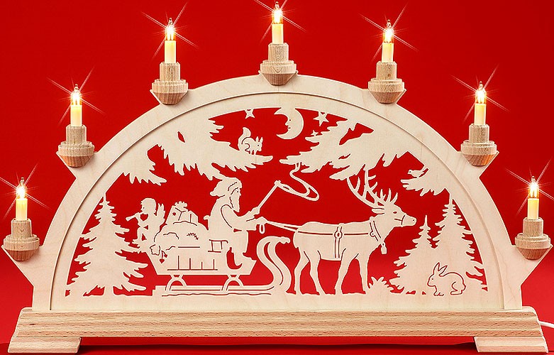 elektr. Schwibbogen Nikolaus elektr. Schwibbogen Nikolaus