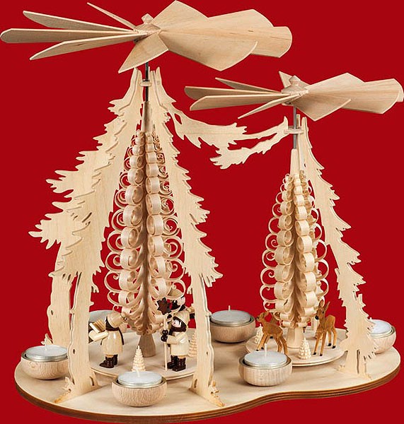Teelichtpyramide Kurrende Teelichtpyramide Kurrende