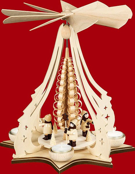Teelichtpyramide Kurrende Teelichtpyramide Kurrende