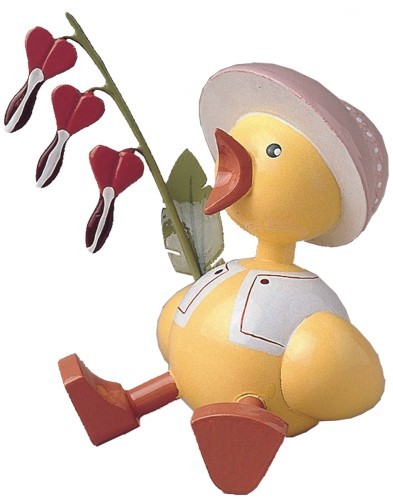 Küken mit Herzblume Küken mit Herzblume