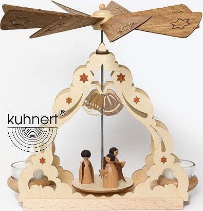 Teelichtpyramide Engel Teelichtpyramide Engel