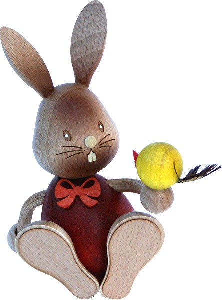 Stupsi Hase mit Küken Stupsi Hase mit Küken