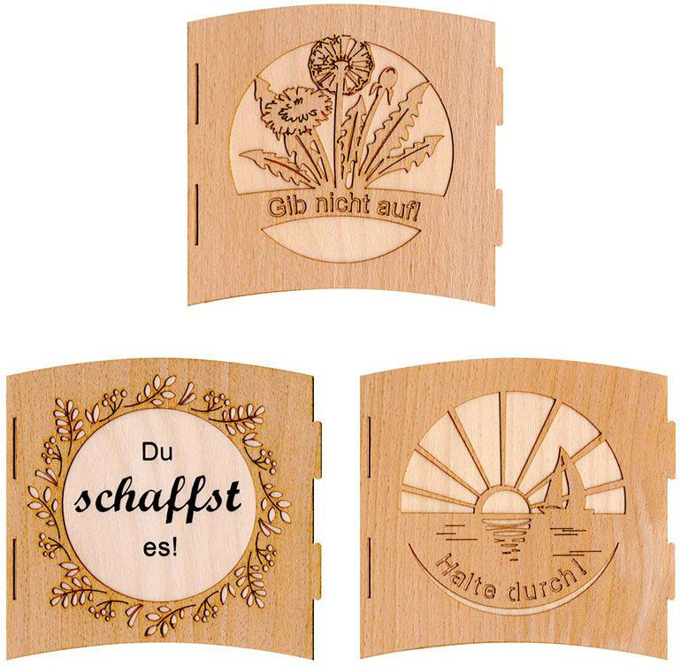 Motivleuchte 3seitig - Mutmacher