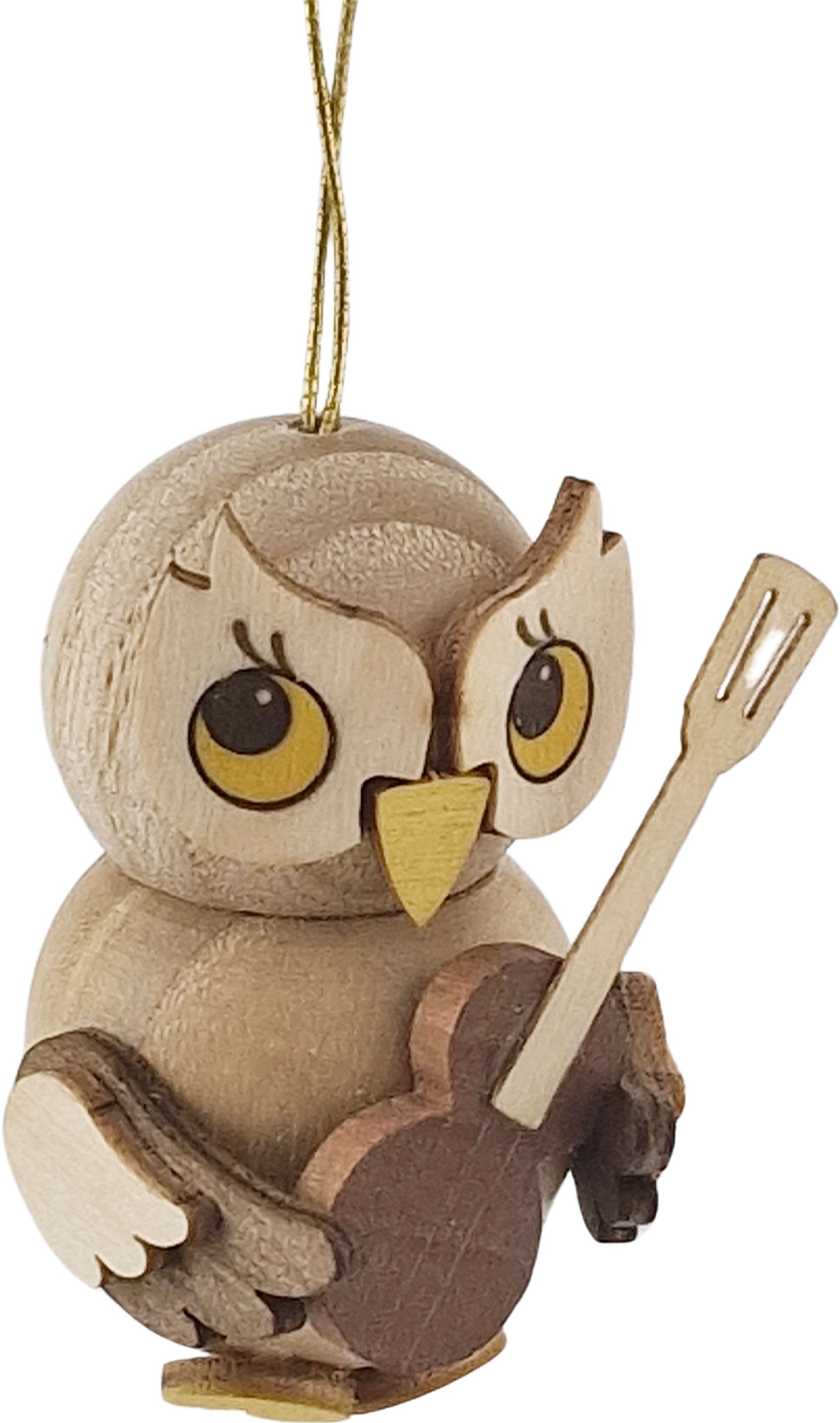 Baumbehang Eulenkind mit Gitarre
