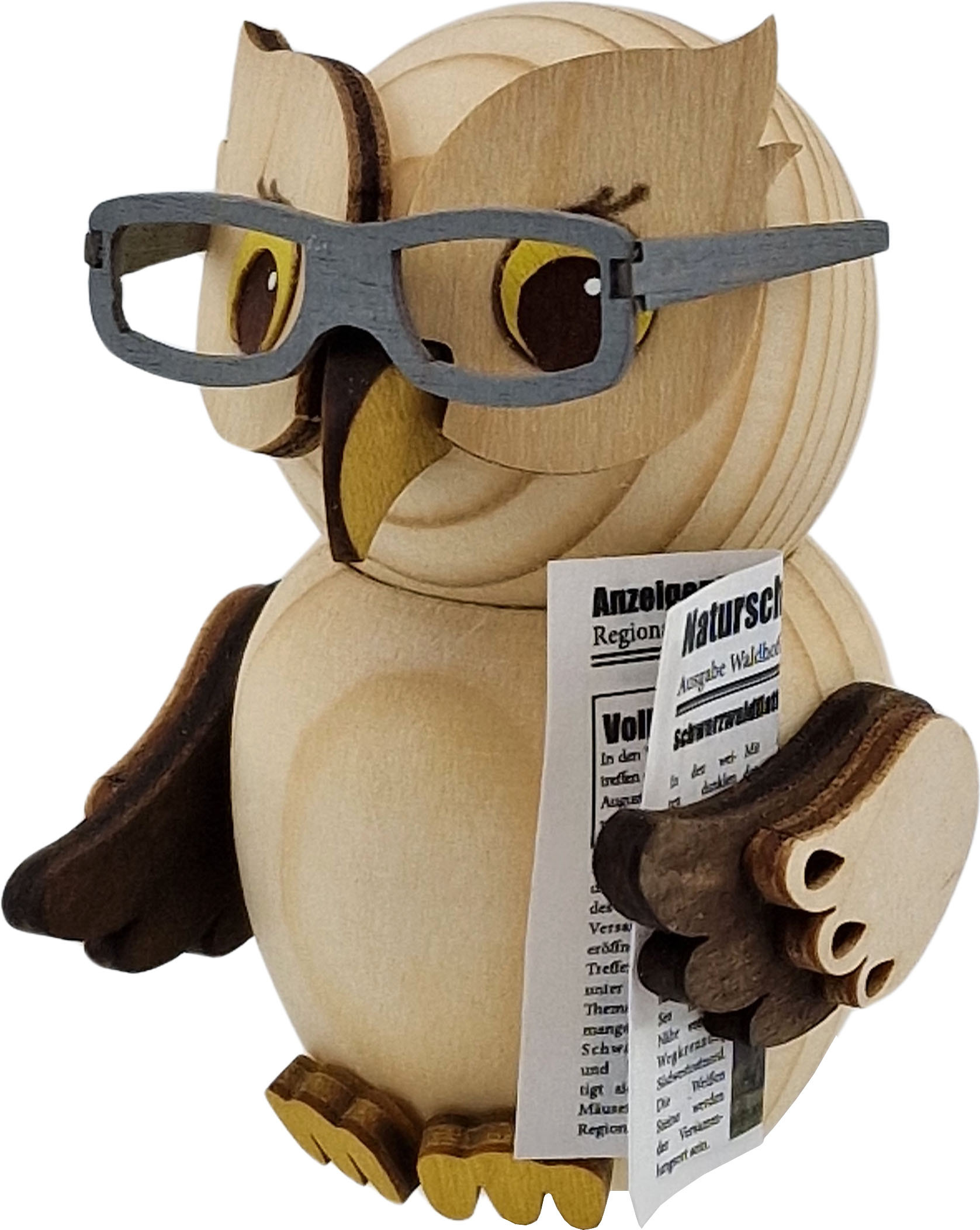 Mini-Eule mit Brille
