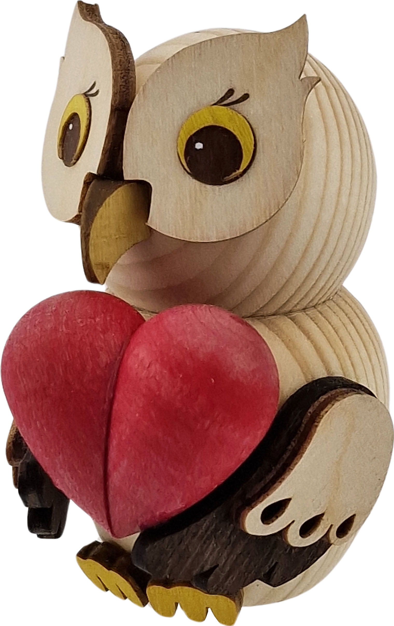 Mini-Eule mit Herz