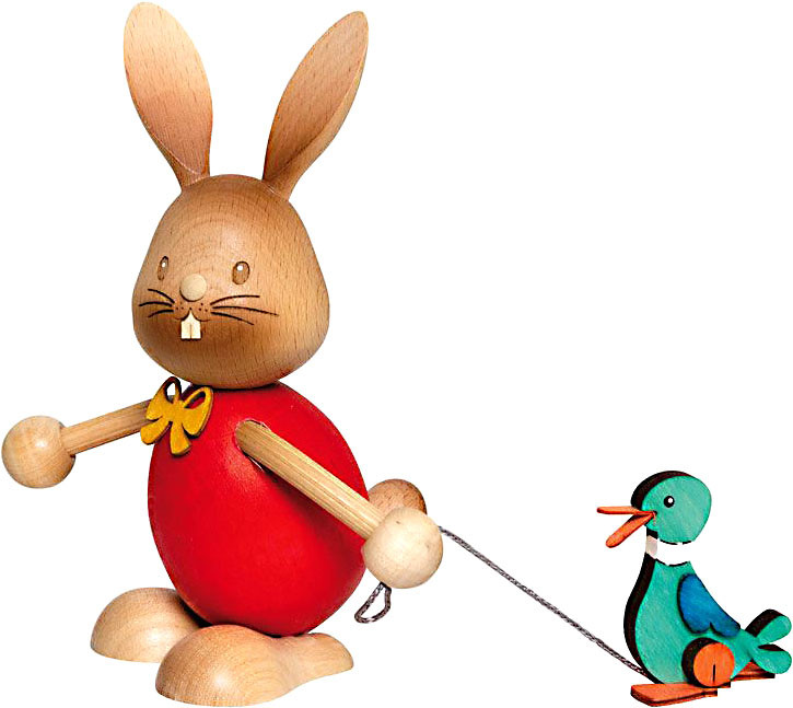 Stupsi Hase mit Ente Stupsi Hase mit Ente