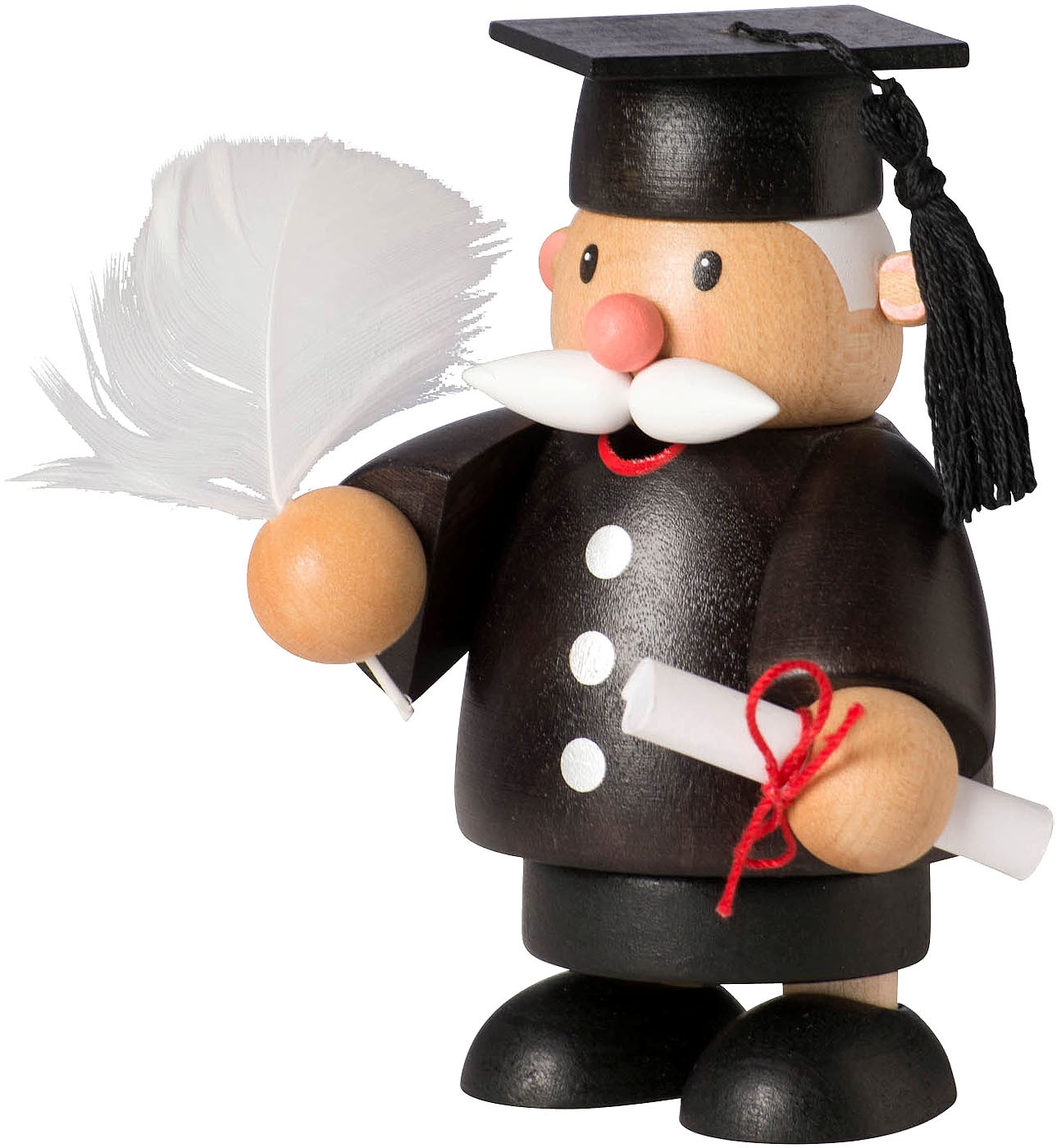 Räuchermännchen Doktorand mini -Kleine Kerle- Räuchermännchen Doktorand mini -Kleine Kerle-