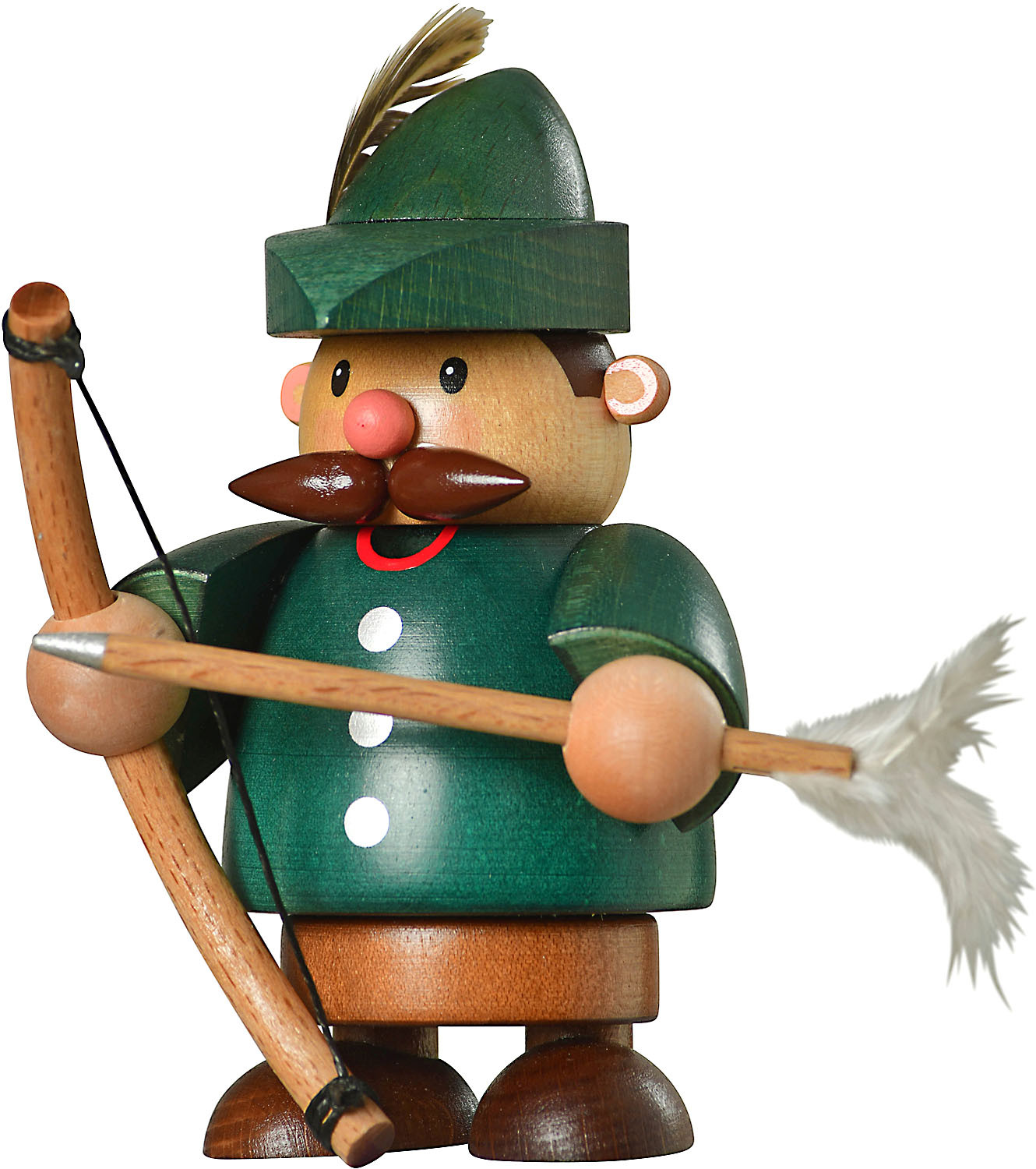 Räuchermann Robin Hood, mini - Kleine Kerle Räuchermann Robin Hood, mini - Kleine Kerle