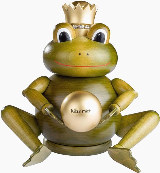 Räuchermann Froschkönig Räuchermann Froschkönig