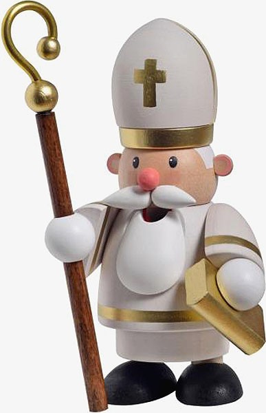 Räuchermann Heiliger Sankt Nikolaus -Kleine Kerle- Räuchermann Heiliger Sankt Nikolaus -Kleine Kerle-