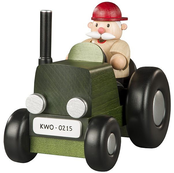 Räuchermann Traktorfahrer, mini Räuchermann Traktorfahrer, mini