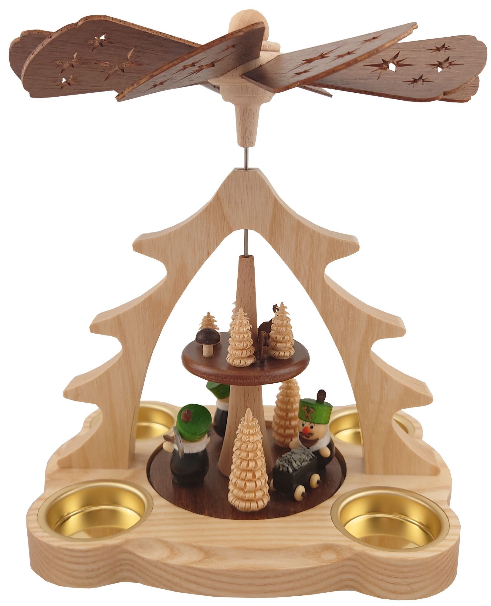 Pyramide Bergleute, 3 Stück Pyramide Bergleute, 3 Stück