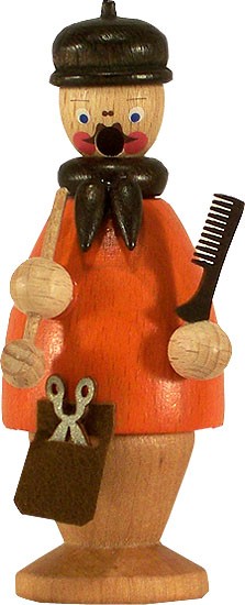 Miniatur-Räuchermann Friseur Miniatur-Räuchermann Friseur