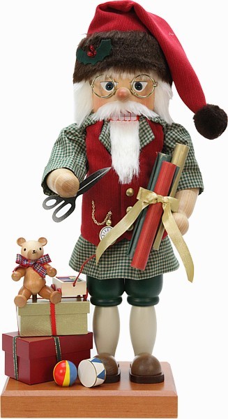 Nußknacker Santa at Work Nußknacker Santa at Work