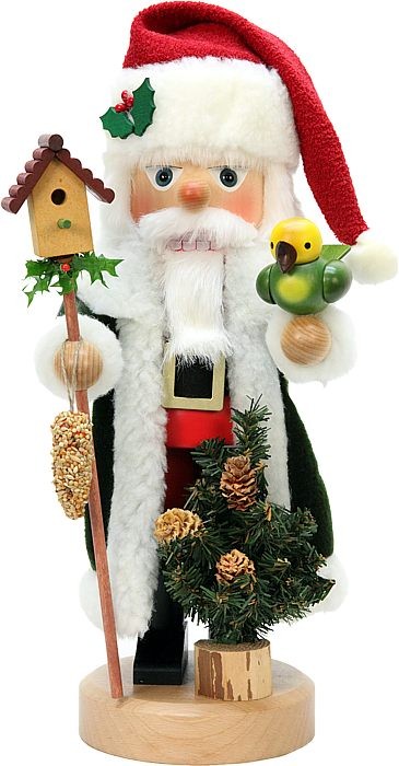 Nußknacker Santa Vogelfütterung Nußknacker Santa Vogelfütterung