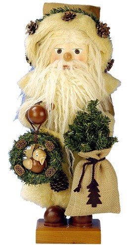Nußknacker Weihnachtsmann rustikal Nußknacker Weihnachtsmann rustikal