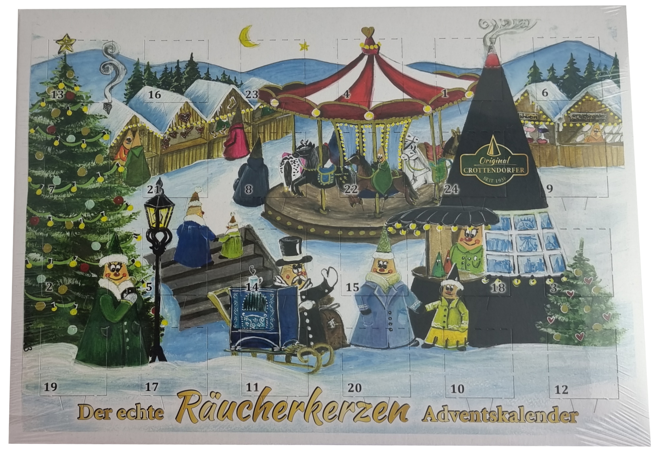 Adventskalender Crottendorf Motiv 2023